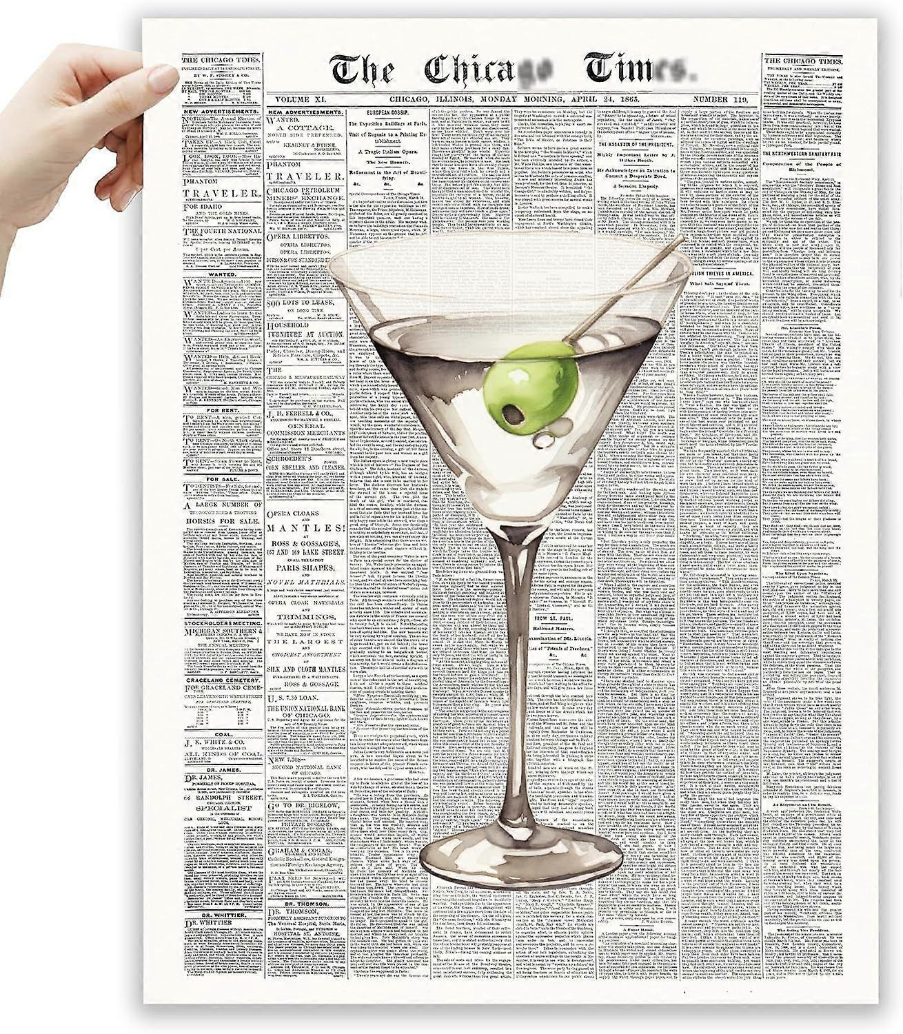 Quebra-cabeças de madeira Martini