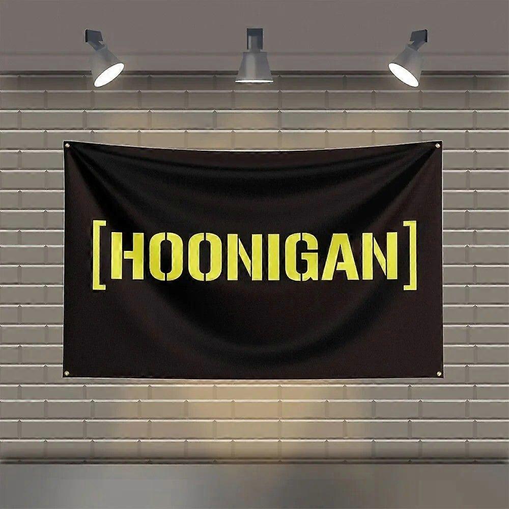 Hoonigans bilracingflaggbanner VQ0101