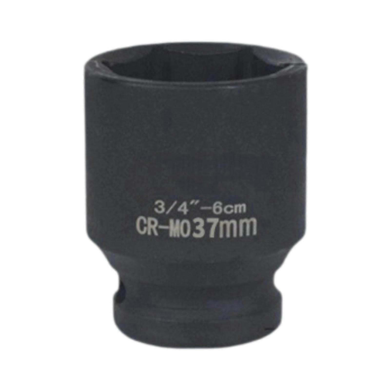 Car Impact Socket 3/4" Drive Practical Portable Maintenance Easy to Install