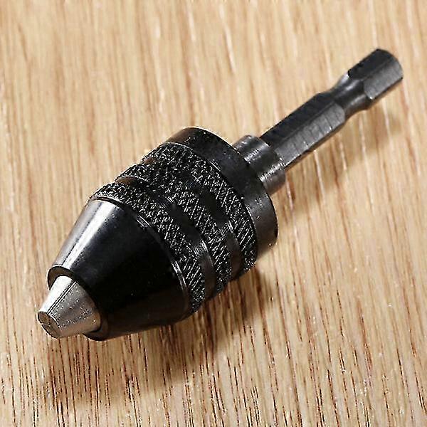 Hexagonal Drill Chuck Quick Locking 0.3-6.5mm Capacity 1/4 Inch Drill Accessory