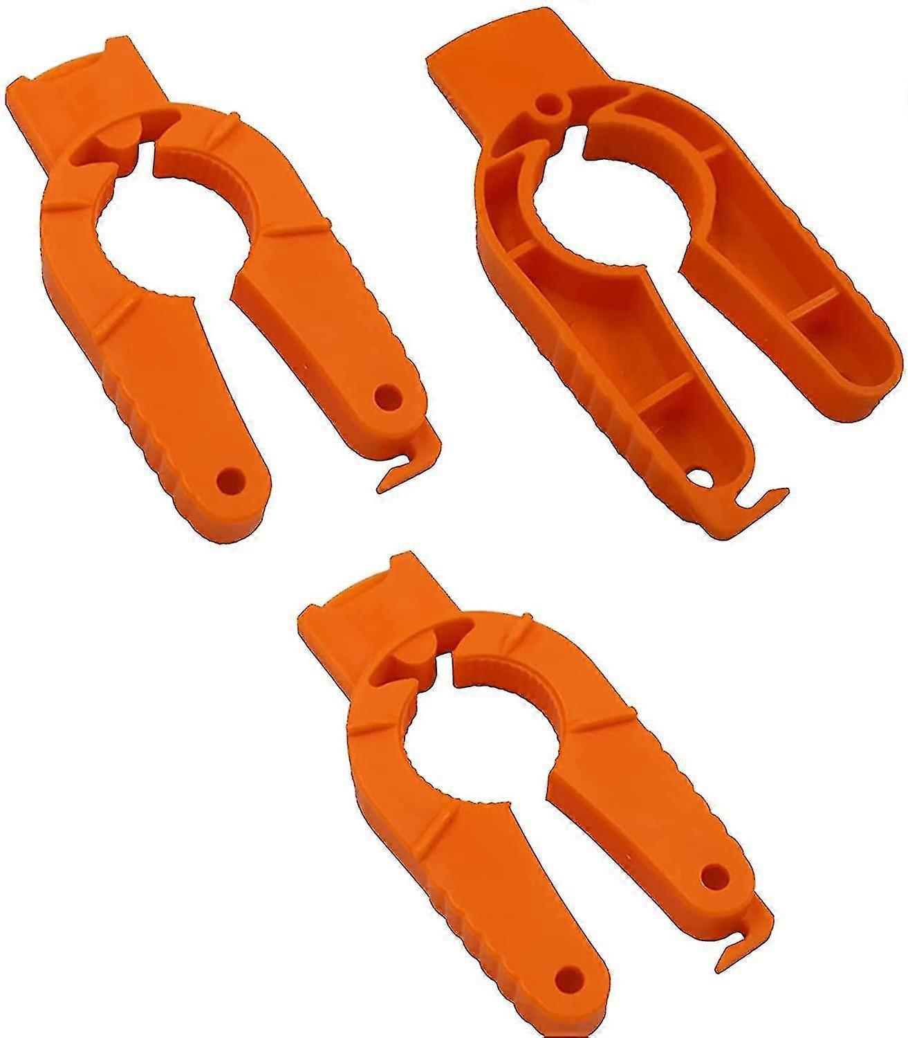 3-pakning multifunksjonell flaskeåpner, plastflaske, flaskeklips