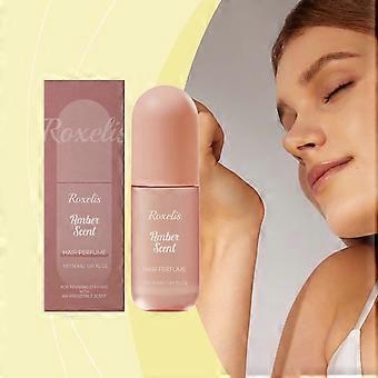 Roxelis spray de fragancia de ámbar para el cabello spray corporal suave de doble uso elegante fresco fragancia suave perfume portátil