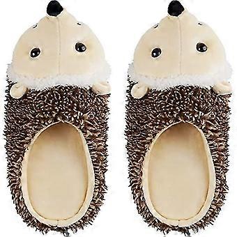 Ghyt Cartoon Hedgehog Mikrofiber Tøfler Vaskbare Mopp Tøfler For Clean Office Home Floor Støv Og Hår (kvinner) Størrelser 37-38