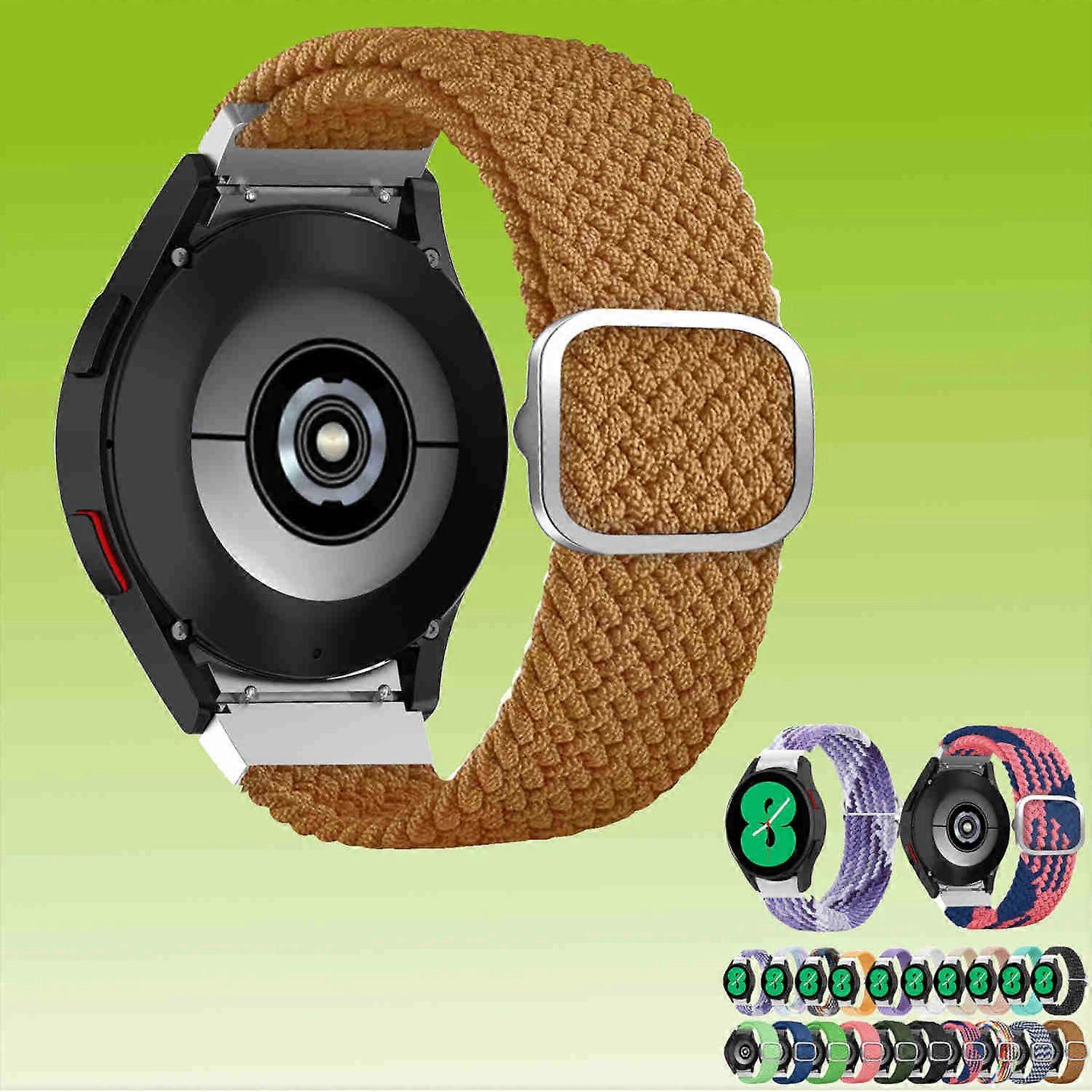 Woven Nylon Band for Samsung Galaxy Watch FE 6 5 4 Normal Pro Classic all sizes