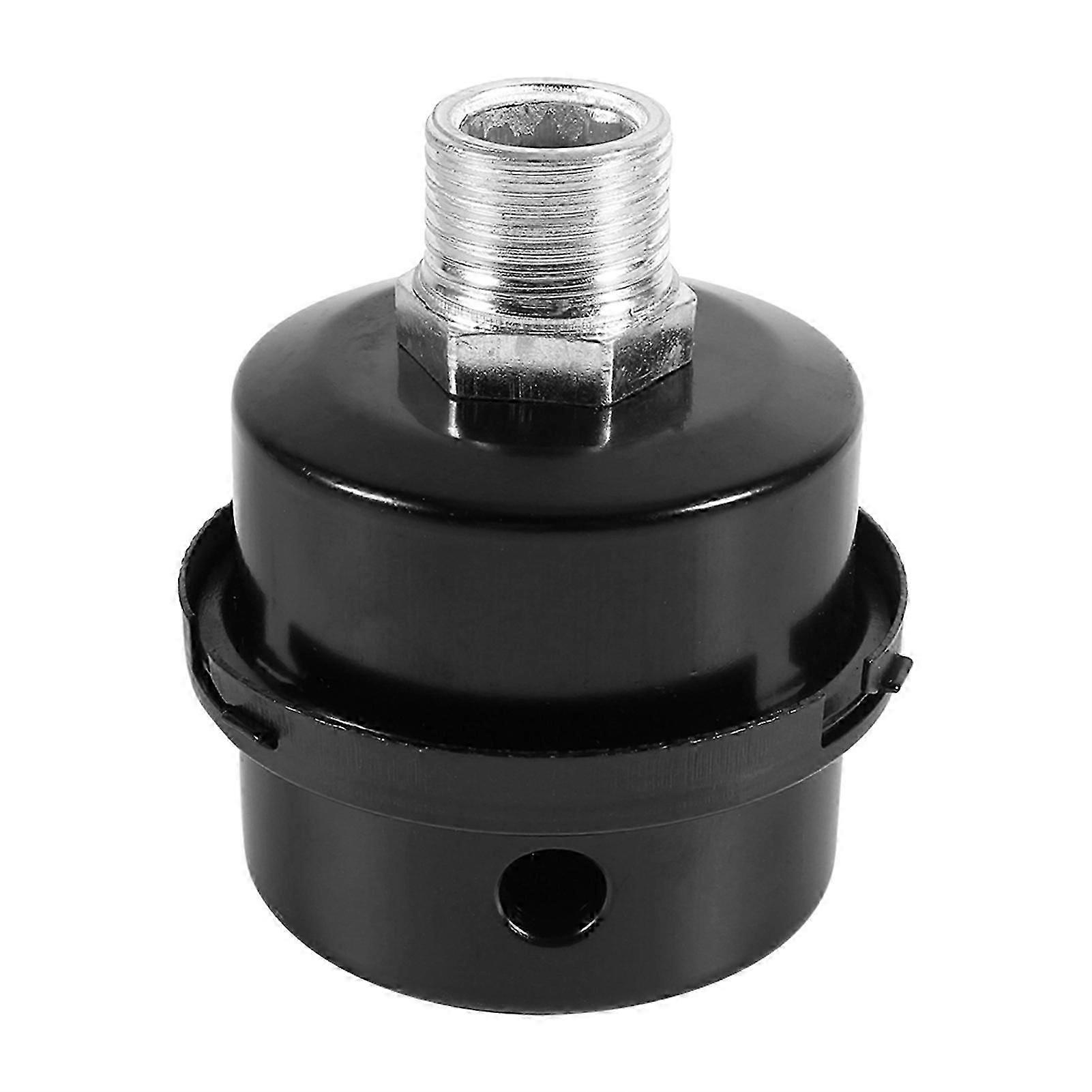 Thread Connector Muffler Filter Silencer for Oilless Air Compression G1/2