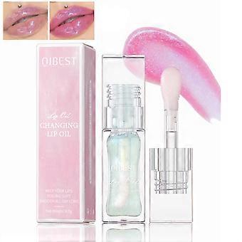 Farbveränderndes Lippenöl, Farbton 04, feuchtigkeitsspendender getönter Gloss mit nicht klebrigem Finish und aufpolsternder Wirkung