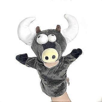 Stuffed plush animals toys hand finger story puppet kawaii dolls educational baby toys fox crow hors [MI]