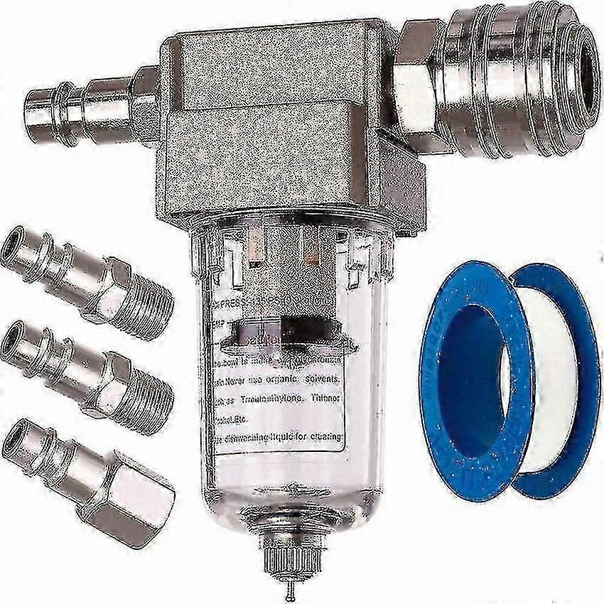Compressed Air Filter Water Oil Separator with Quick Coupling Versailles