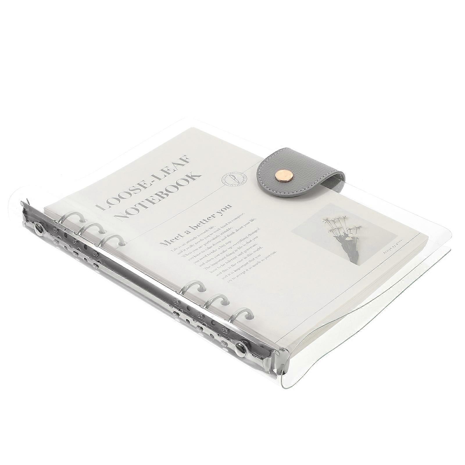 Transparent Scrapbook Loose-leaf Notebook Detachable Binder Lovely Notebook