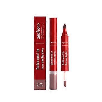 Le gloss à lèvres repulpant et hydratant Zephoco à base de pâte de haricots est un produit 2 en 1 : pratique, léger, hydratant et facile à appliquer.