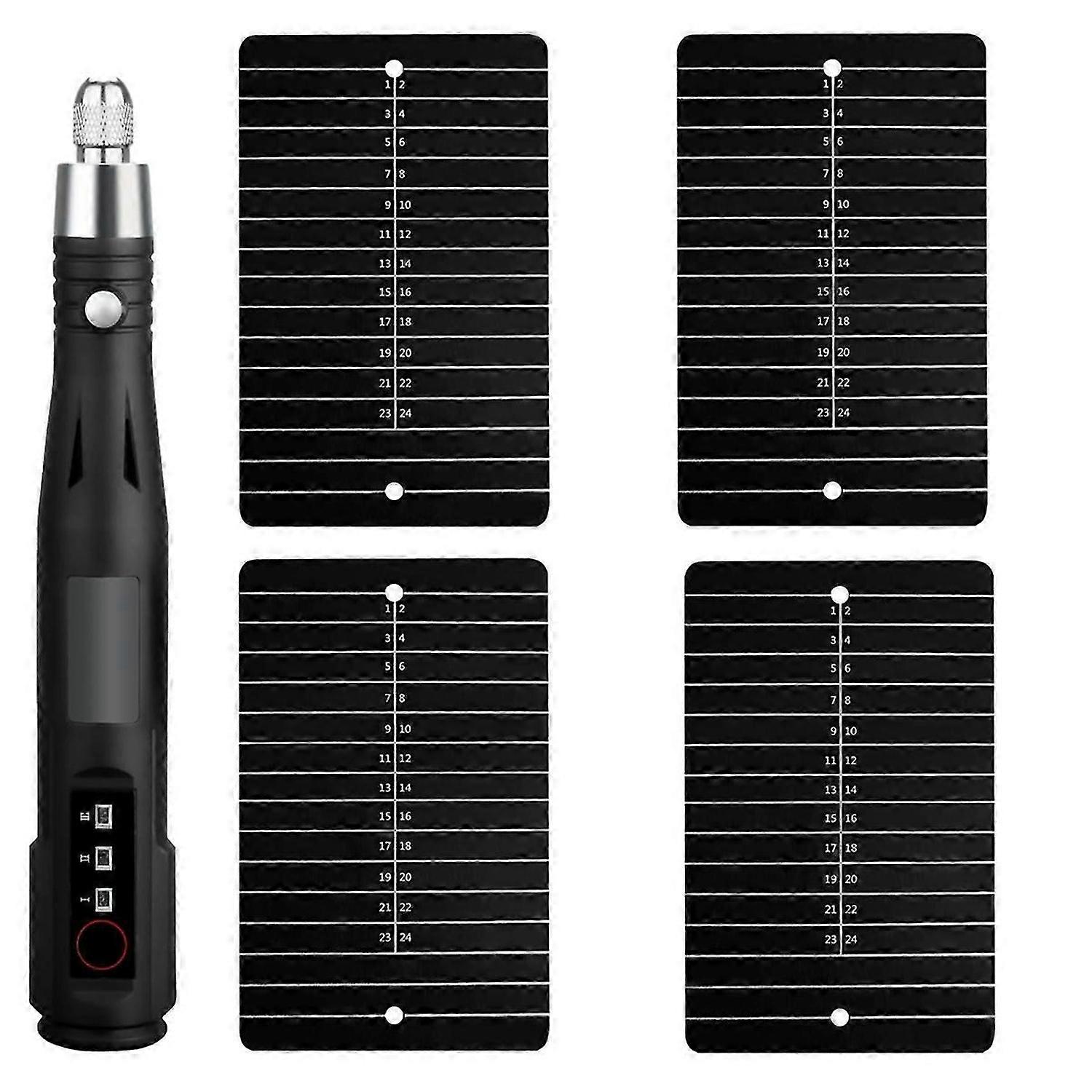Electric Four Plate Engraving Set