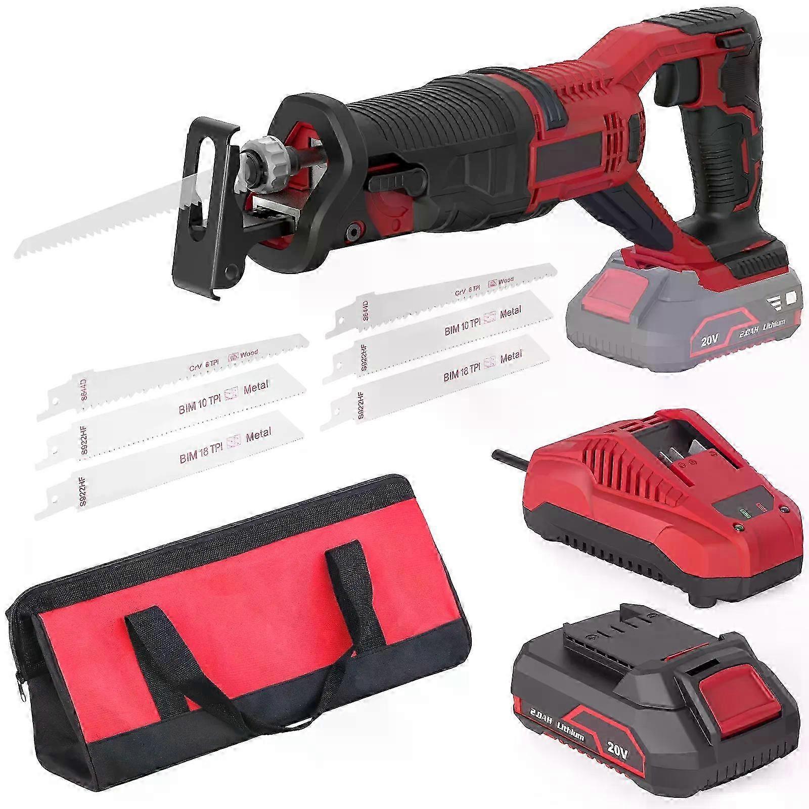 20V Cordless Reciprocating Saw Kit Reciprocating Saw