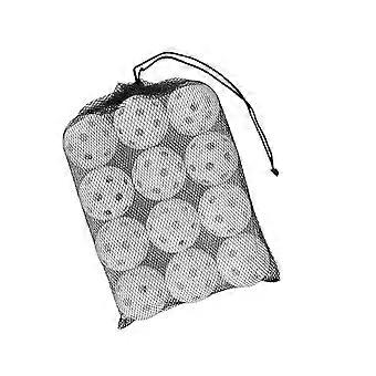 12 Pieces Pickle Balls Sports Soft Pickleball Balls for Game Tennis Training White 26-27