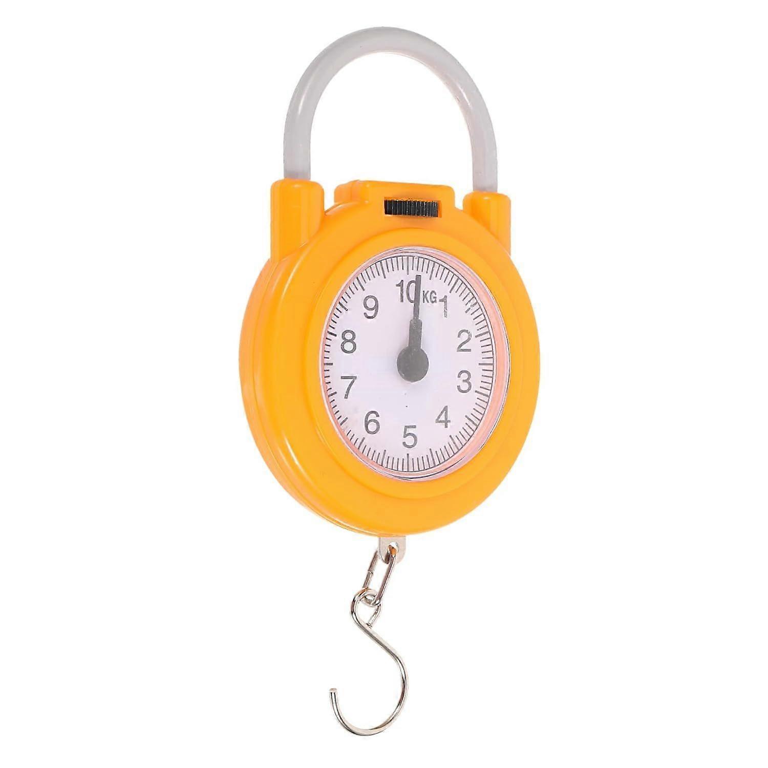 Portable Mechanical Spring Scale with Hook Lightweight Hanging