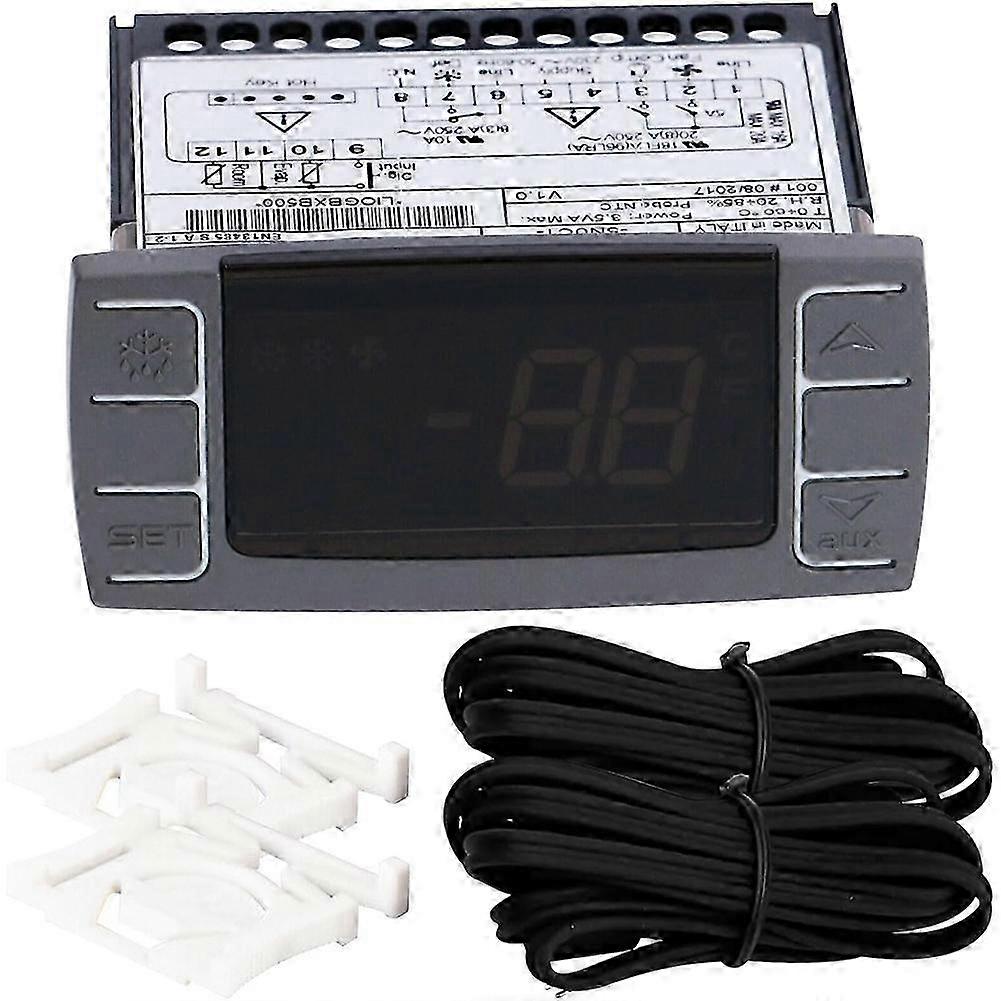 XR06CX-4N1F1 Temperature Controller compatible with120V 50-60hz Freezer,with Programmable Temperature Controller Temperature Sensing