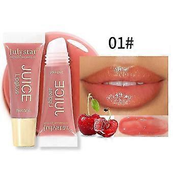 Klarer Lipgloss, feuchtigkeitsspendender Lipgloss, fruchtiger Lip Plumper Gloss und Lip Glow Öl, nicht klebriger und lang anhaltender Lipgloss für Frauen