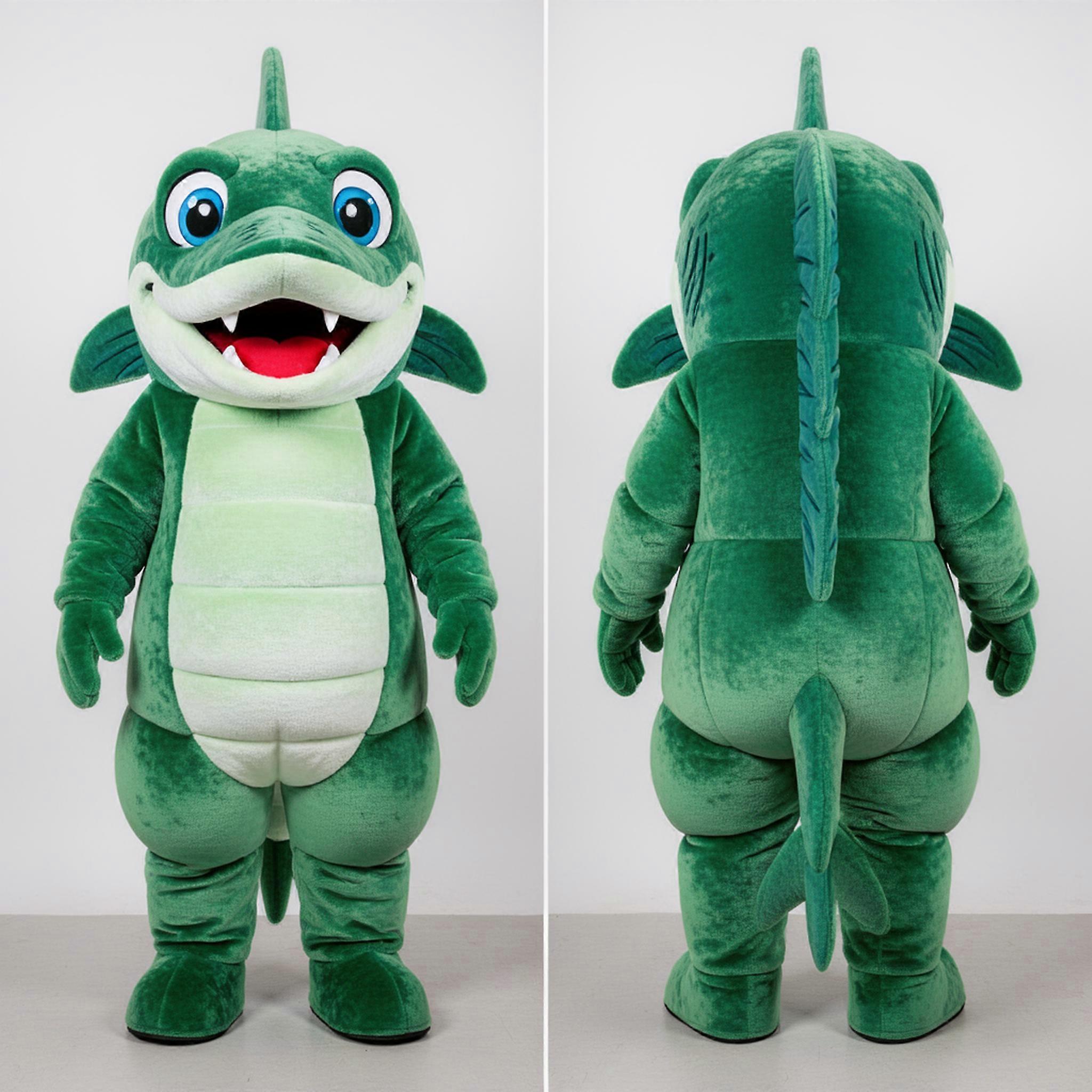 MASTICOT Emerald Green Sleek Barracuda Mascot