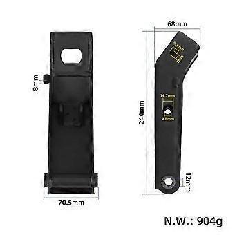 Front Rocker Arm Bracket High Strength Sturdy Replacement Part for KUGOO KIRIN G4 Electric Scooter Maintenance