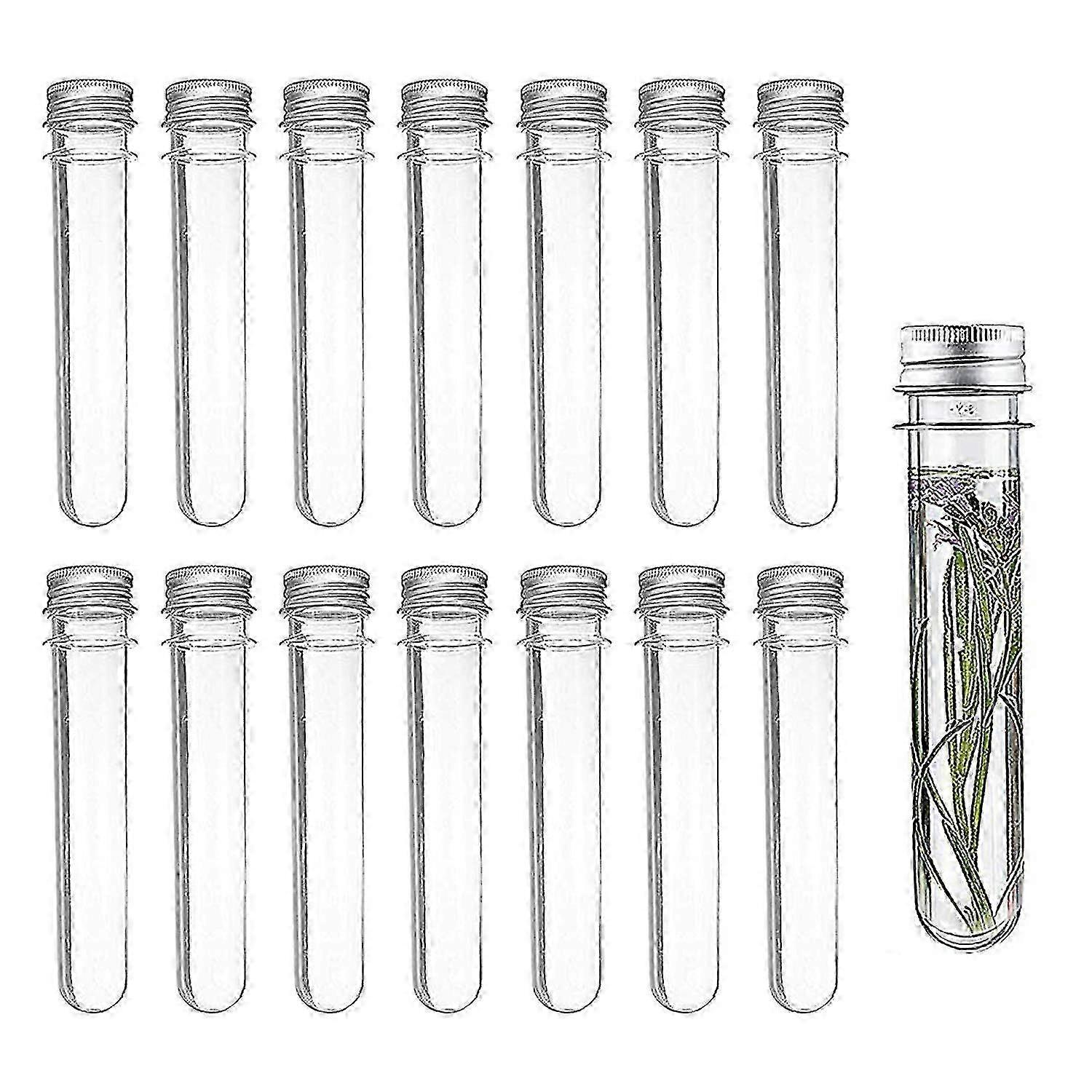 Plastic Transparent Test Tubes, For Decoration,1026