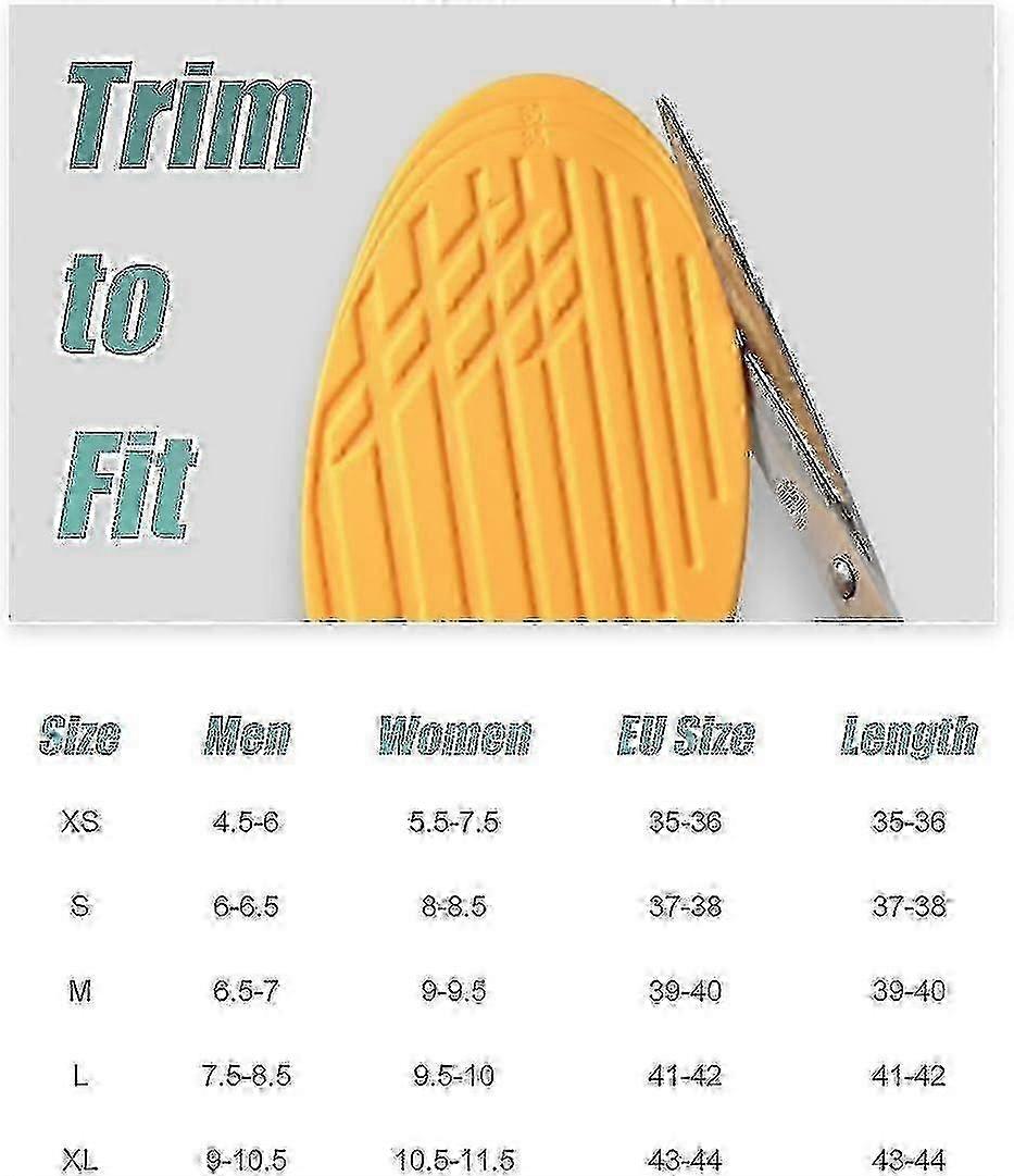 Corrective orthotic insoles for supination - Foot alignment relief inserts