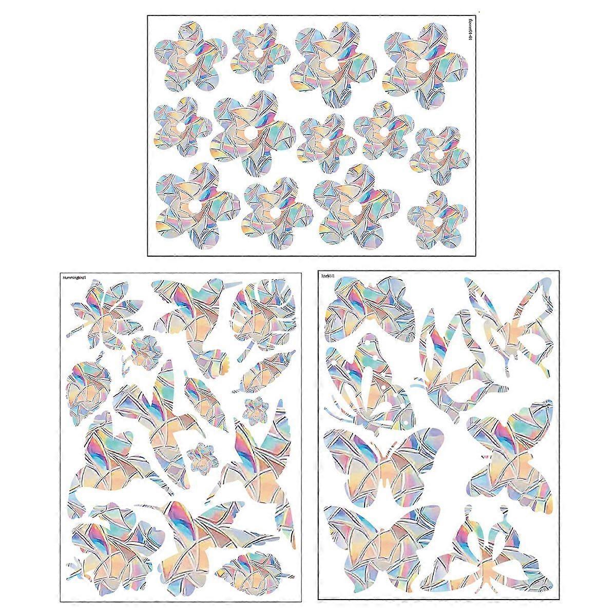 Reusable Cleanable Anti-Collision Window Clings
