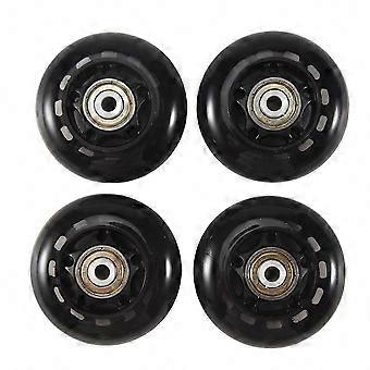 4Pcs Rubber Wheels Anti-Skid Mute Wear-Resistant Roller Skates