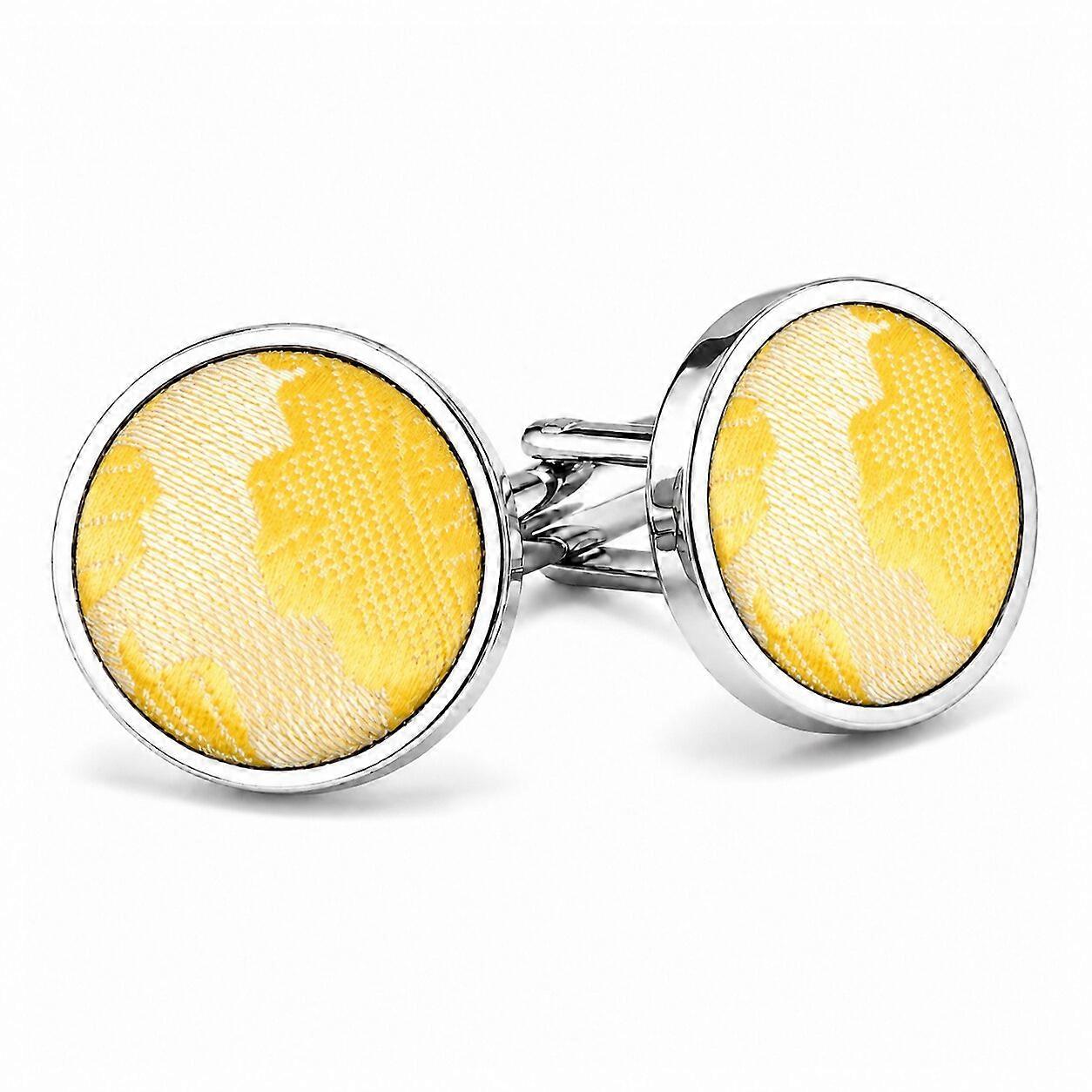 Gold Paisley Cufflinks