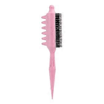 Nylon Teeth Circular Brush Roller Comb for Fluffy Straight Hair Men Women, new