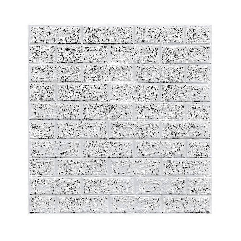 Self-adhesive Wall Panel Stone Effect Brick Pattern 3d Foam Waterproof Wallpaper