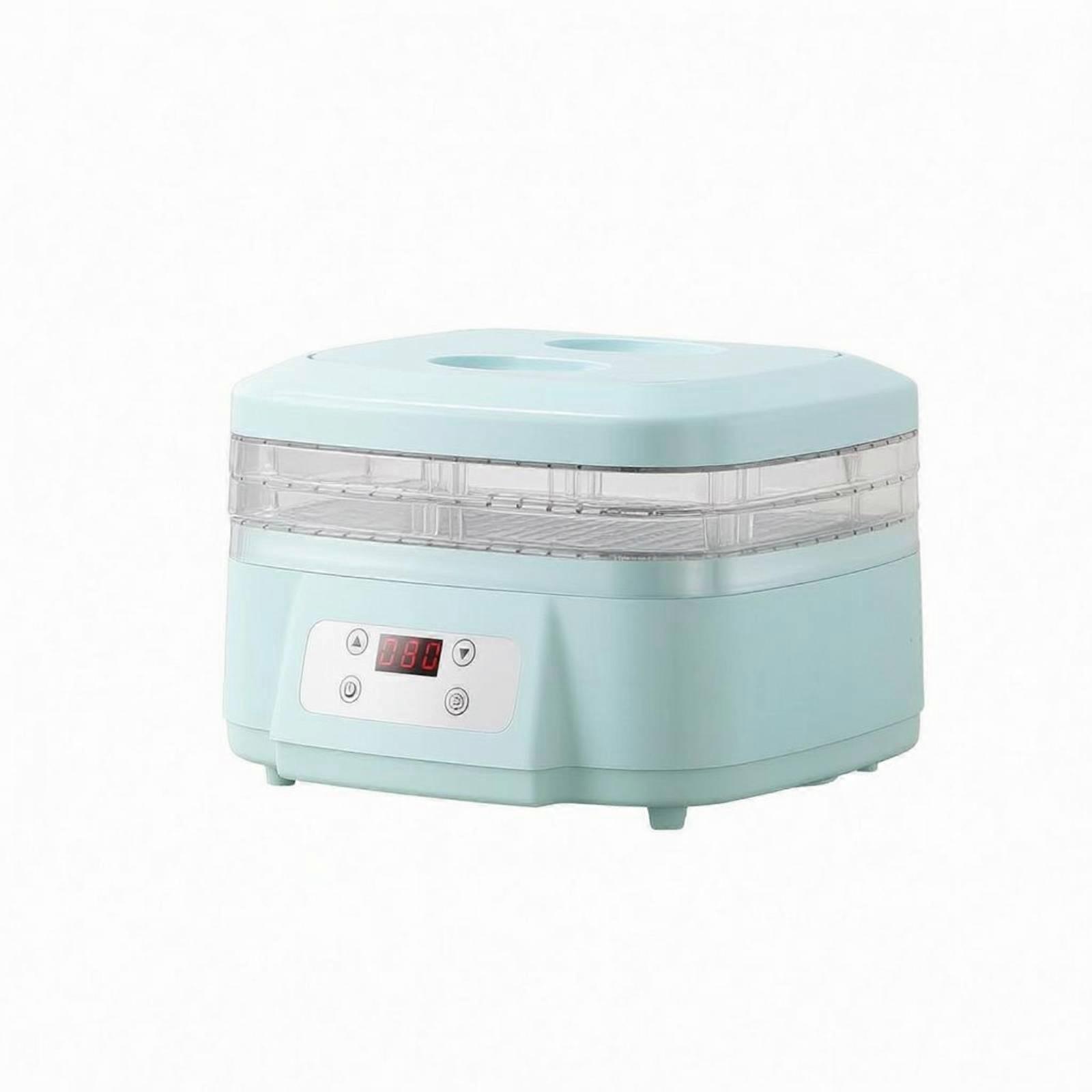 Stacked Tray Dryer Push Button Controls Adjustable Temperature Electric Food