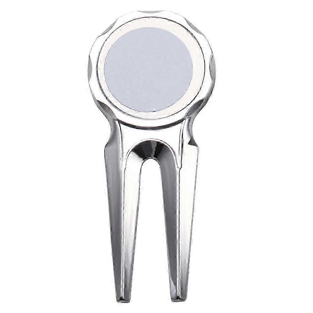 Compact Zinc Divot Repair Tool