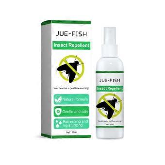 Insect Repellent Spray Contains Deionized Water, Lemongrass Oil, And Eucalyptus Oil