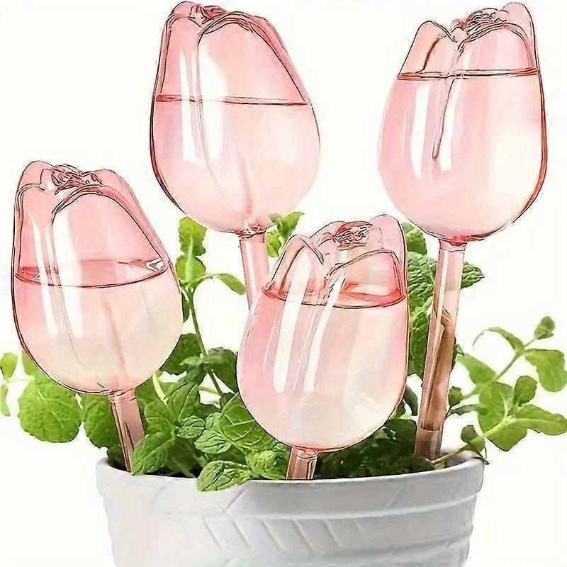 4-Piece Tulip Self-Watering Globe Set