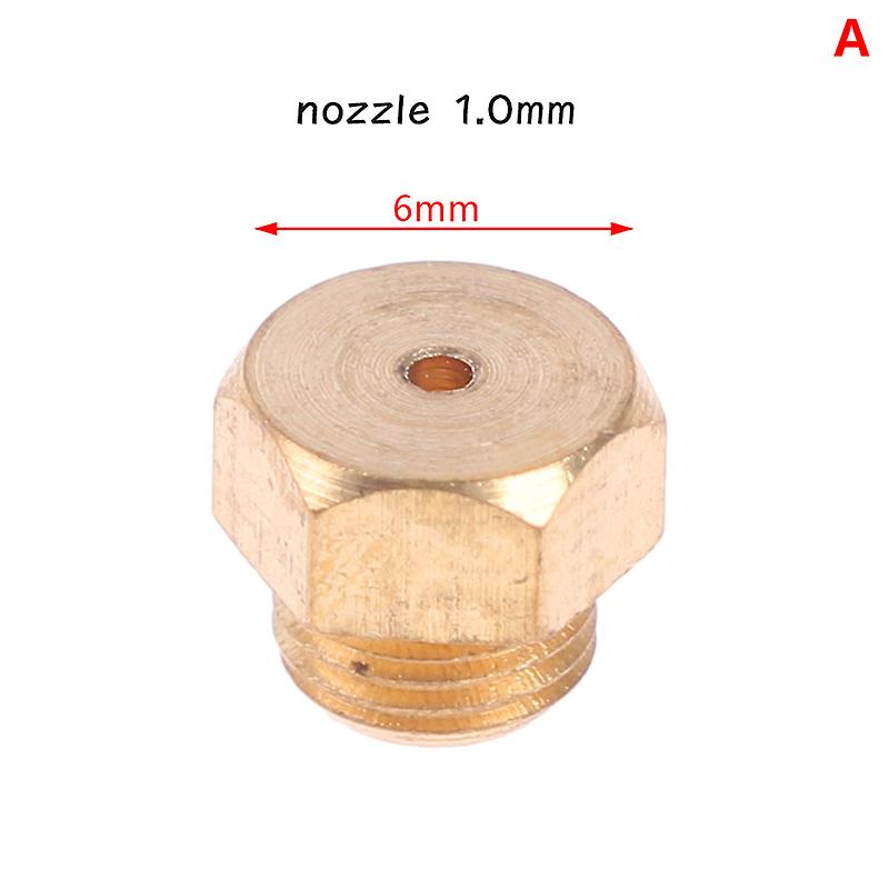 10 PCS M5*0.75 LPG/NG Gas Water Heater Nozzle jet 0.7mm 1.0mm HFMQV