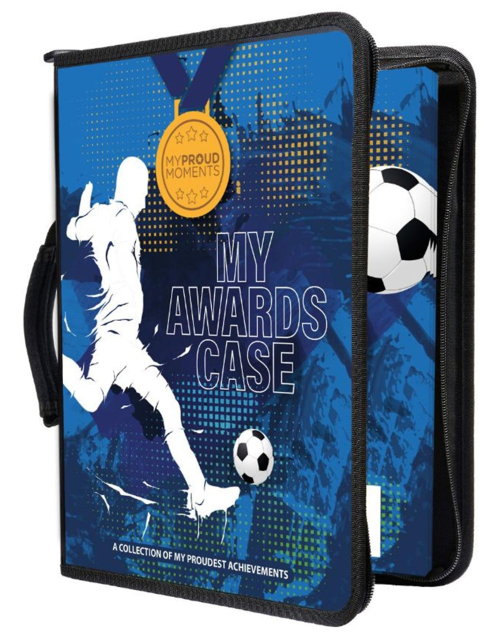 My Proud Moments Medal & Certificate Case - Football