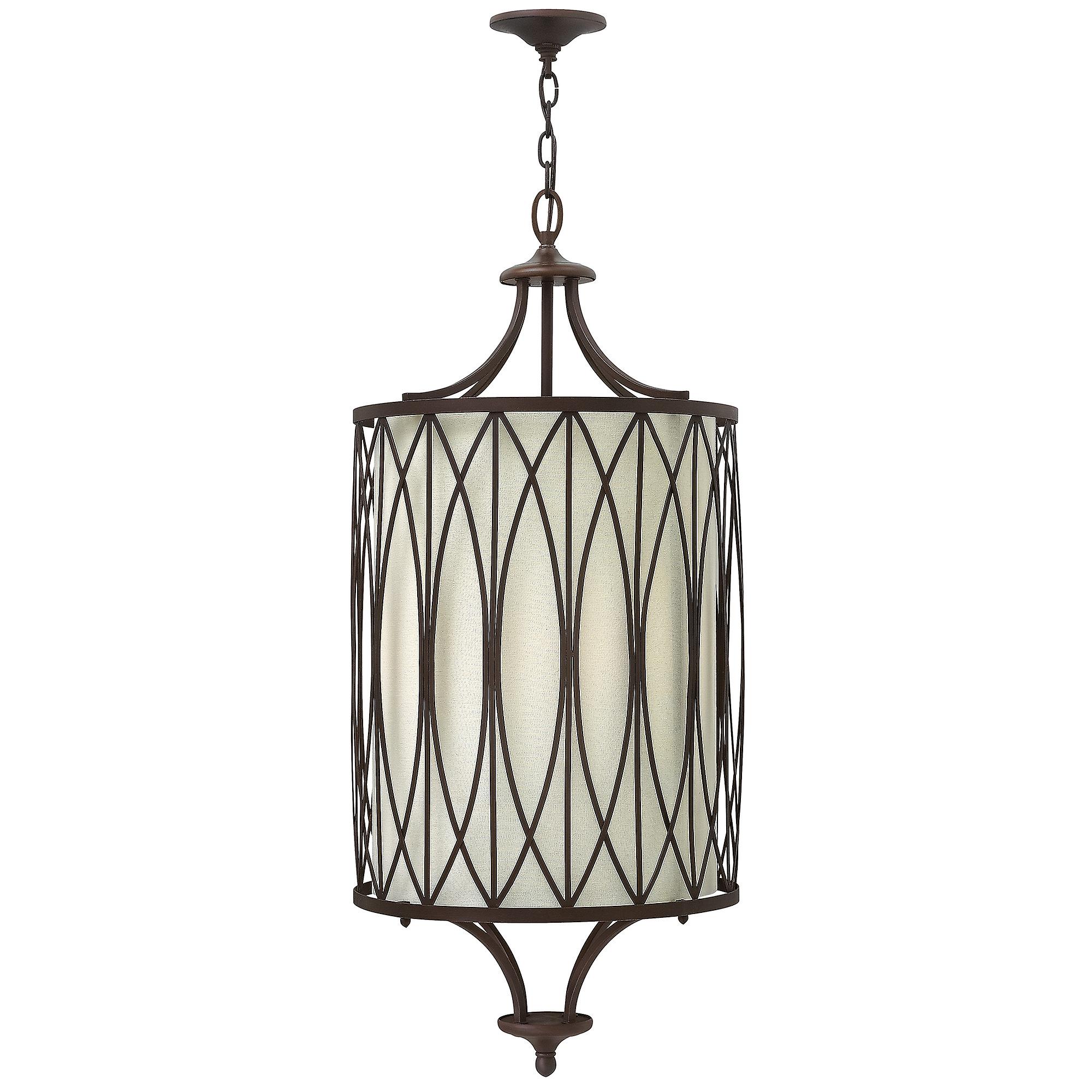 Walden 4 Light Ceiling Pendant Victorian Bronze, E14