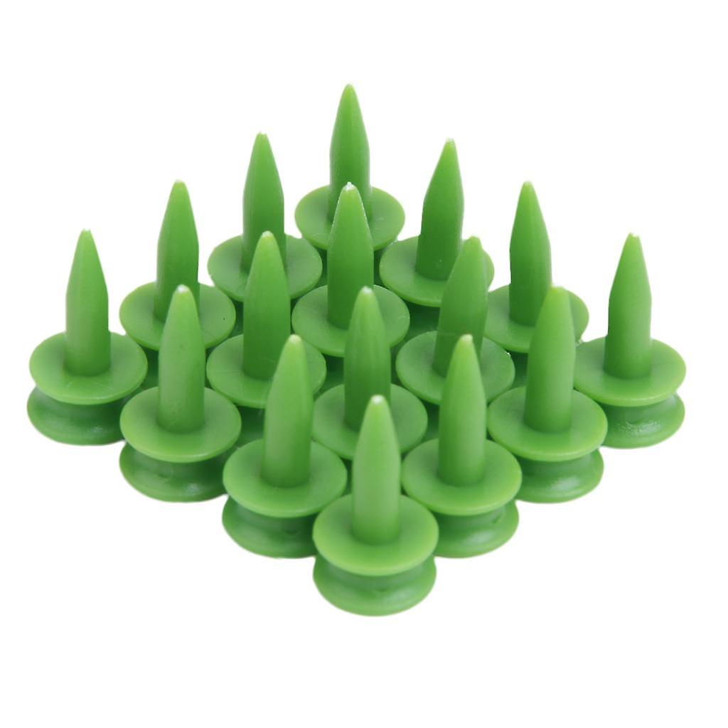 100pcs Golf Tee Double-deck Green Tees 23mm