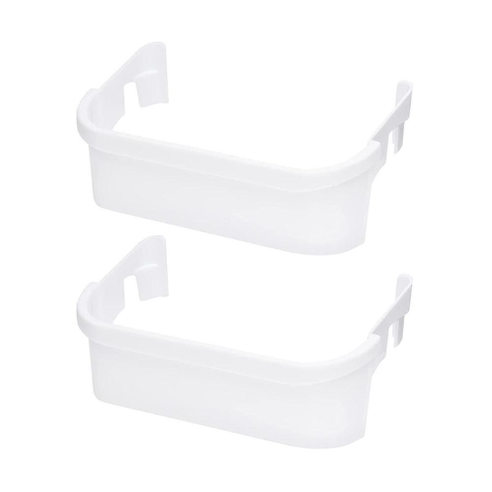 White 240351601 Refrigerator Freezer Door Bin Side Shelf Replacement For