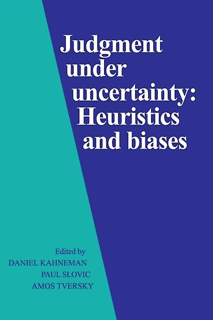 Judgment Under Uncertainty by Cambridge University Press Paperback