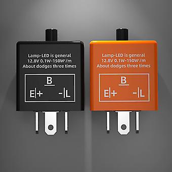 Rel&egrave; Lampeggiatore Universale Per Moto 3 Pin 12V - LED Turn Signal Flasher