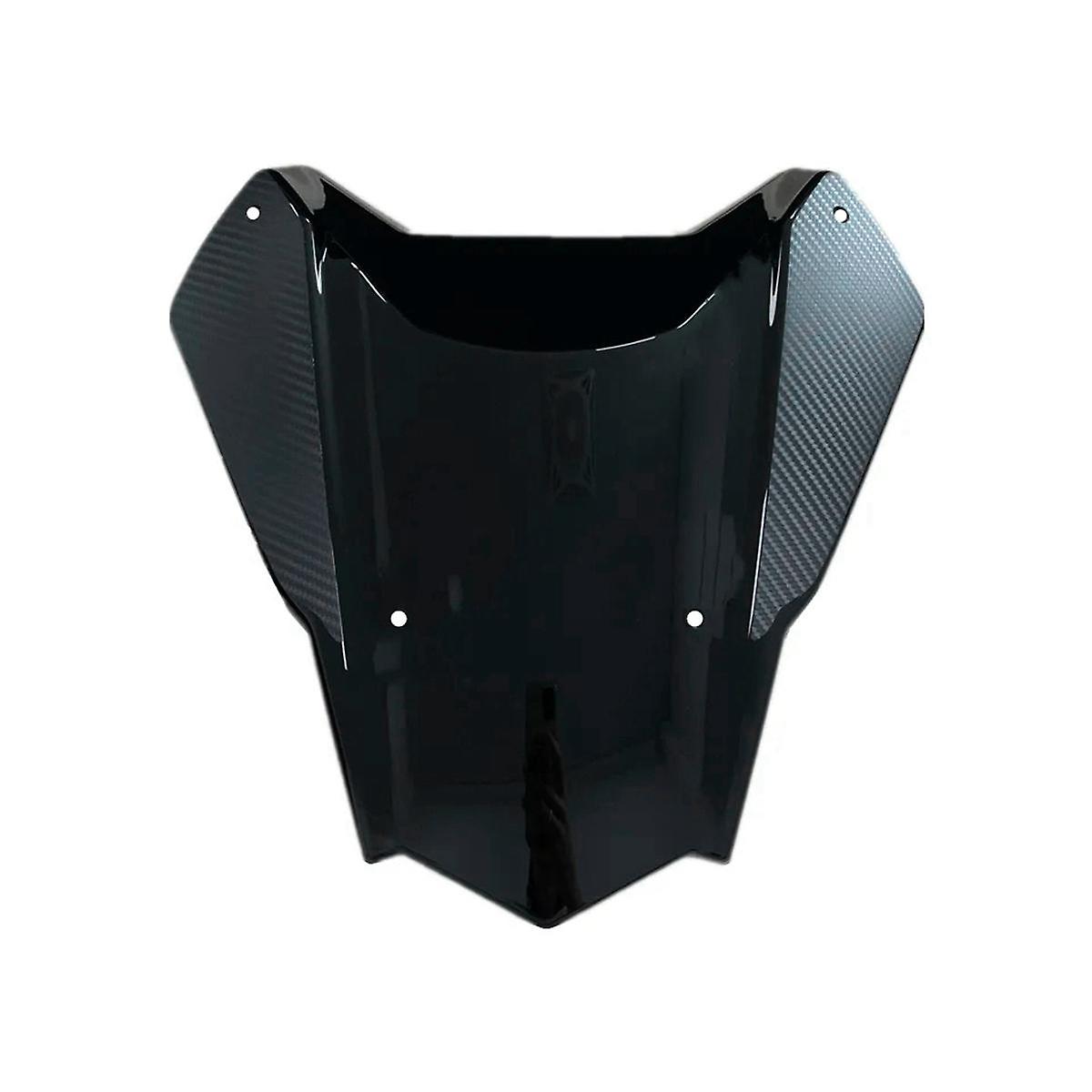 For XMAX125 XMAX250 XMAX300 2017-2020 Motorcycle Windshield Windscreen Visor Viser,Bright Black