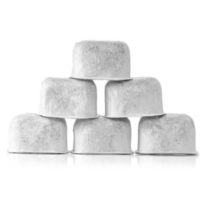 6Pcs Coffee Filter Core Activated Carbon Water Filter Refillable Tool for Keurig