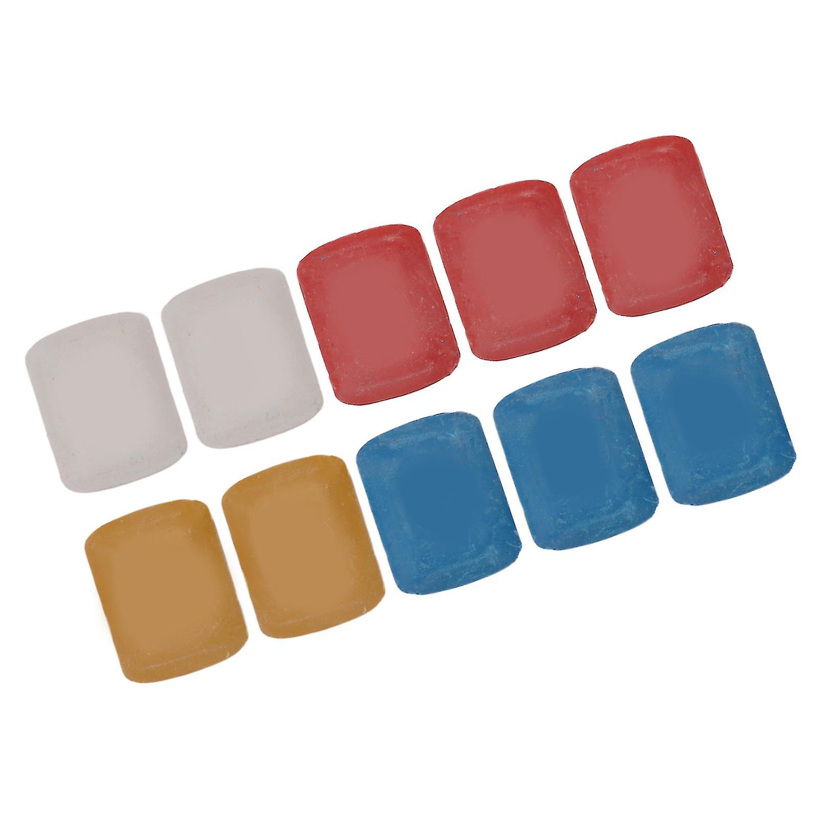 10Pcs Tailors Chalk 4 Colors Wide Application Easy Removal Easy to Apply Fabric Chalk for Tailoring Fabric DIY
