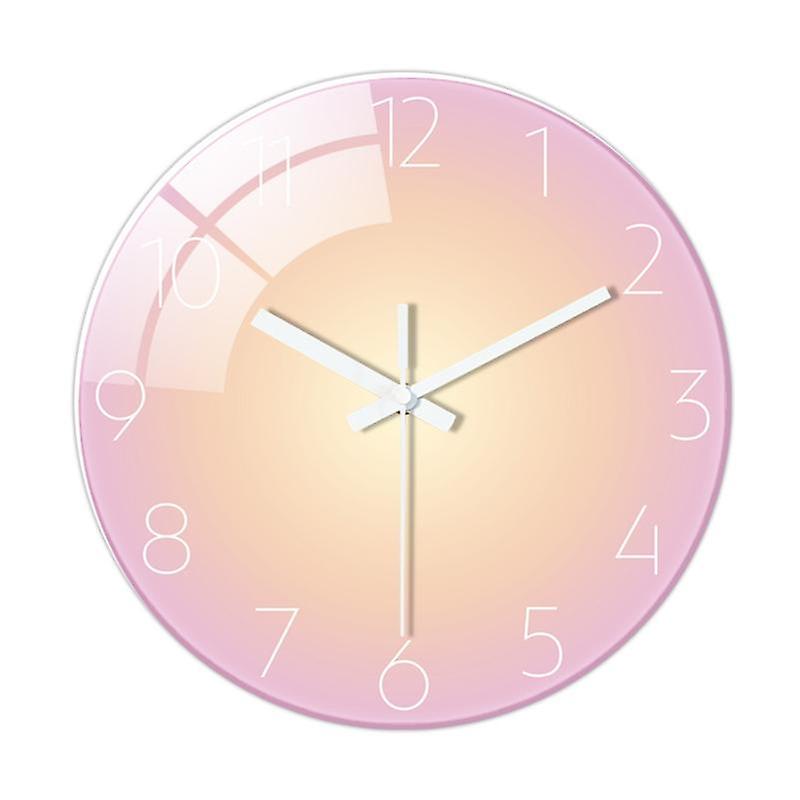 Wall Clock Silent Modern Battery Operated Easy to Read Quiet Quartz Clock Precise Time Display Clock