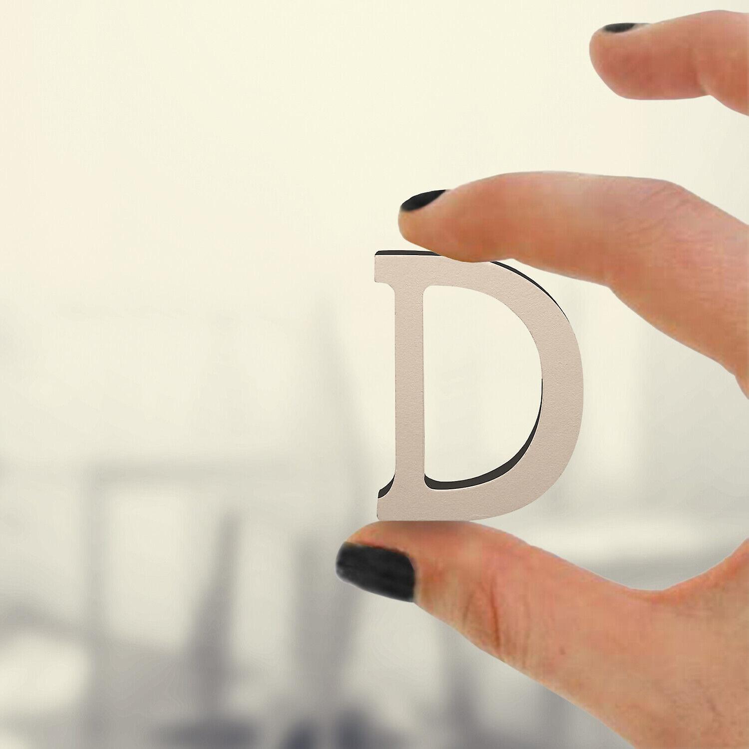 Standing Wooden D Letters Alphabets