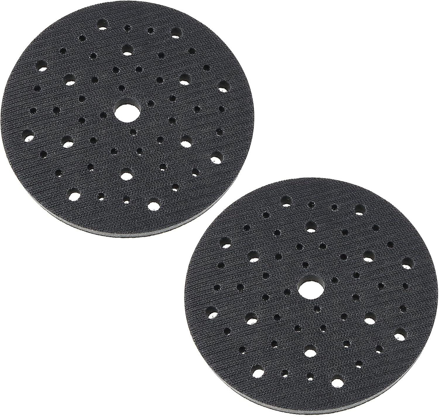 2pcs Soft Sponge Interface Pad, 150mm Sanding Pad, 53 Holes