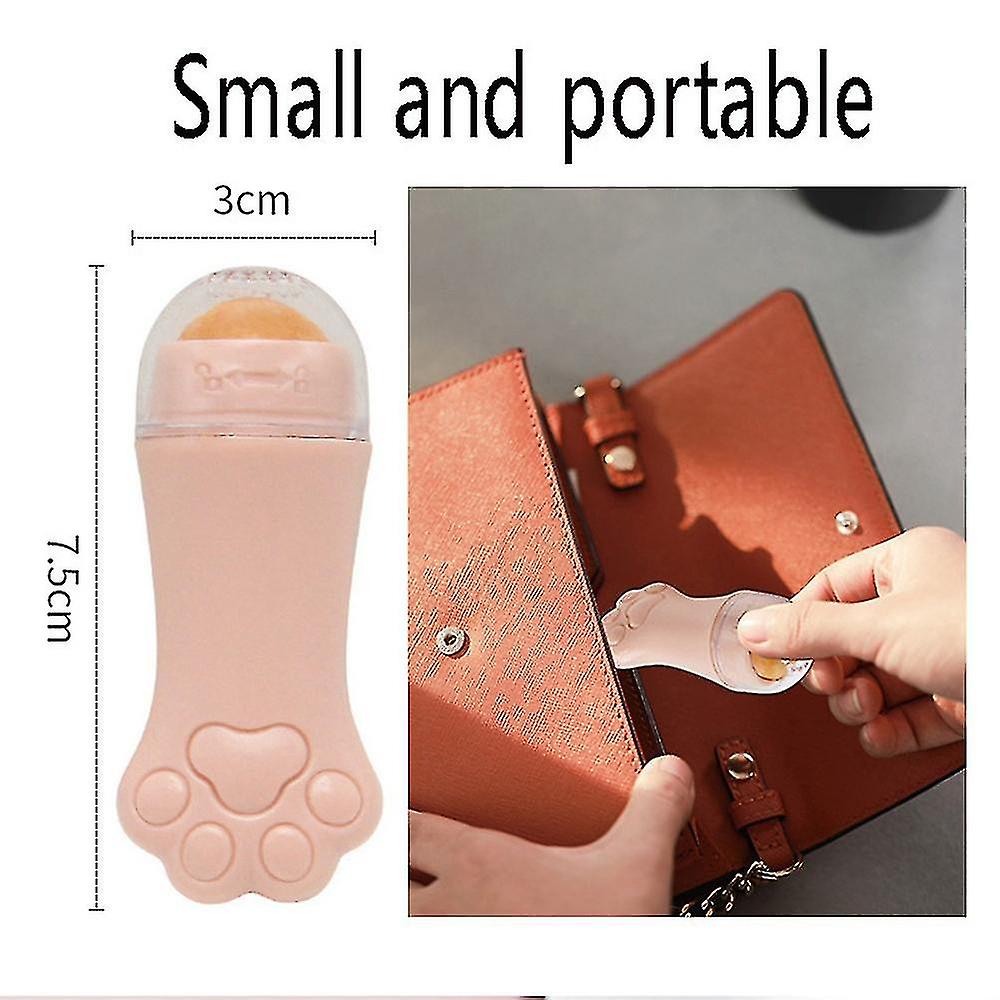 Natural Volcanic Roller Oil Control Rolling Stone Care Tool Facial ...