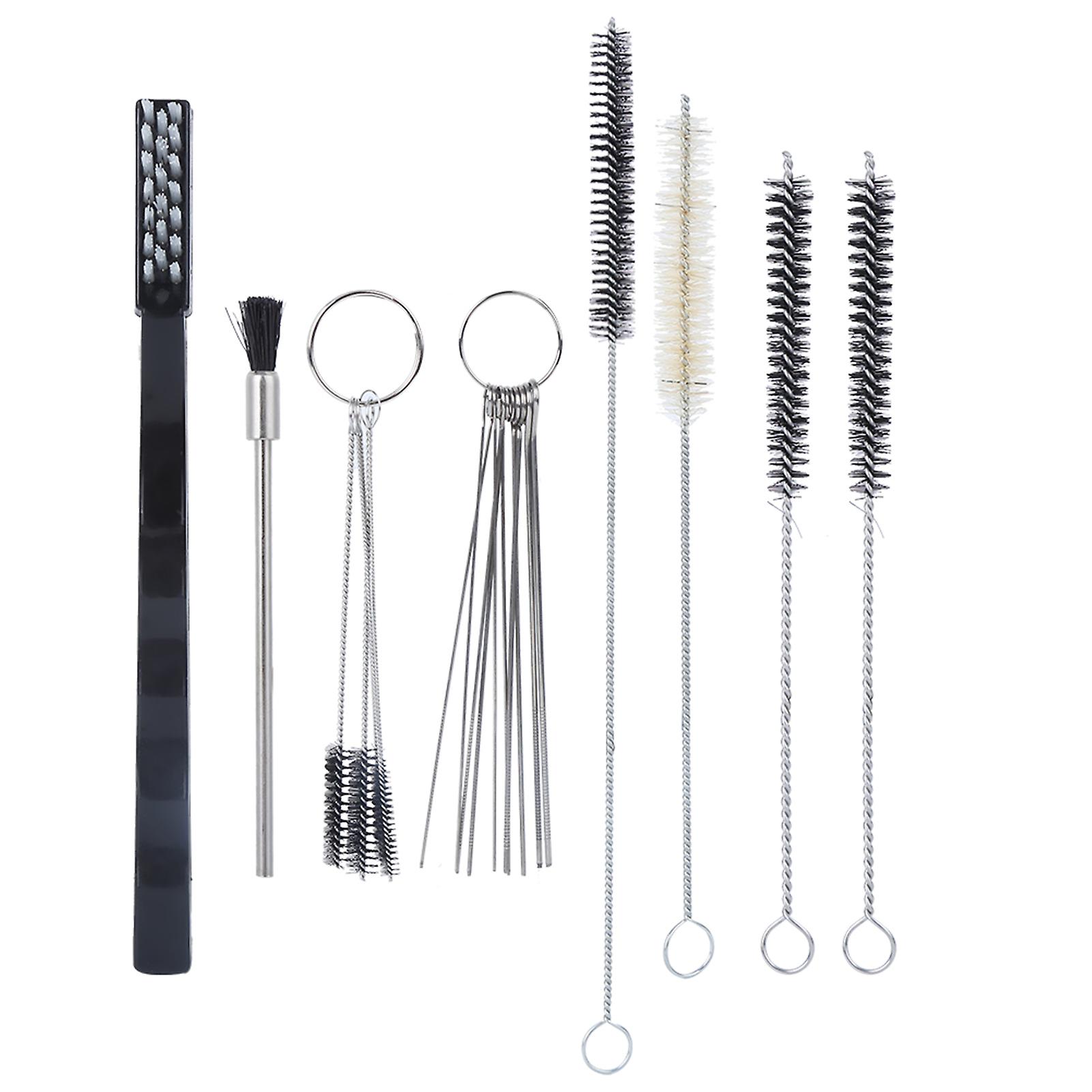 21PC Cleaning Kit Set for Airbrush Parts and Spray Tools, Portable Hardware Accessory Hand Tools for Precision Maintenance and Repair