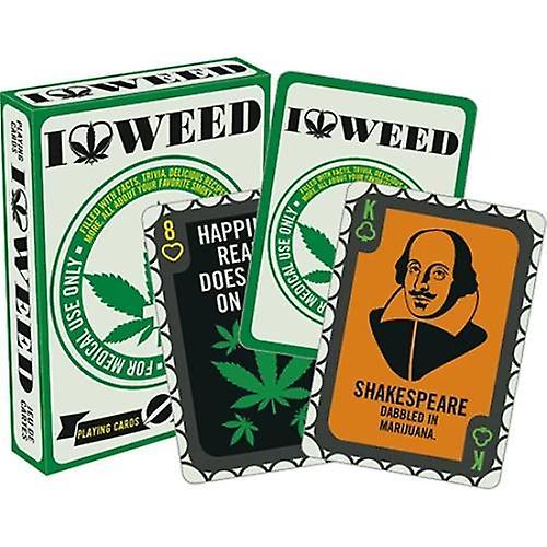 Ich liebe Weed-Spielkarten