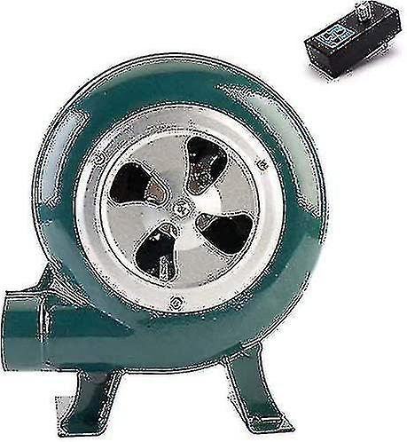 220v 电动铁匠锻造鼓风机 - 带调速器 - 烧烤壁炉风扇 - 离心烧烤鼓风机,60w